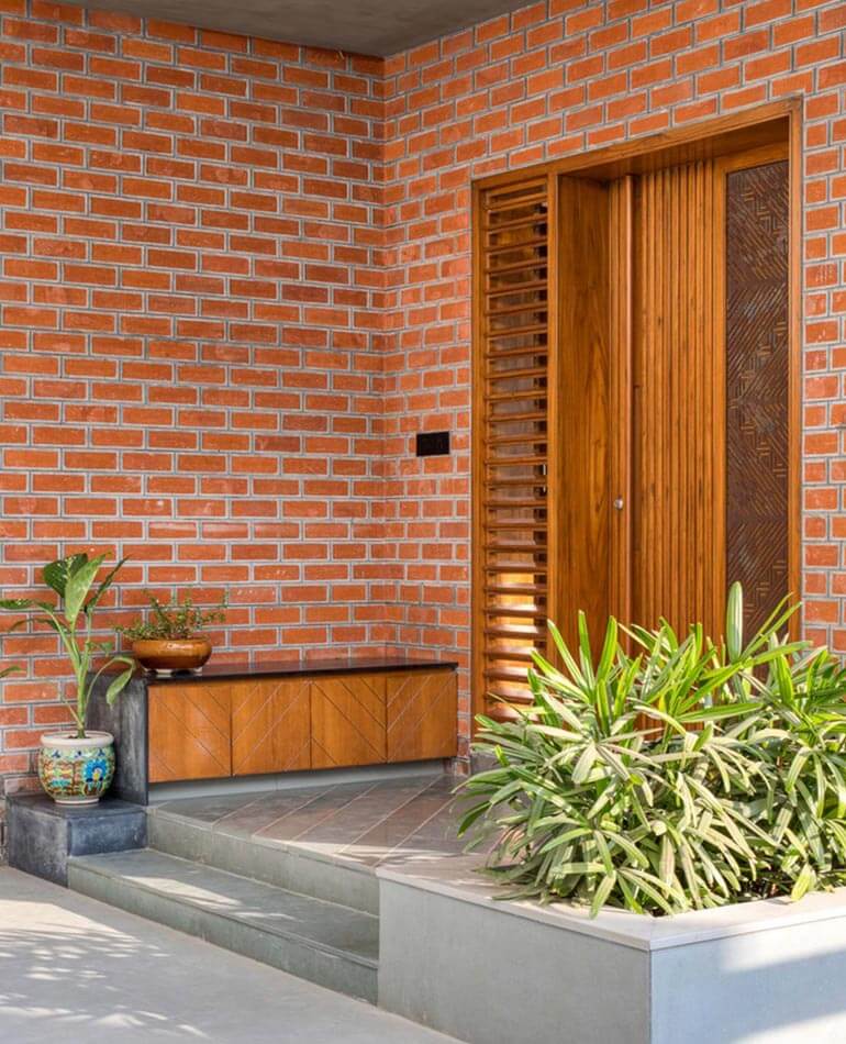 Brick Screen House / MS DESIGN STUDIO - Interior Photography, Chair