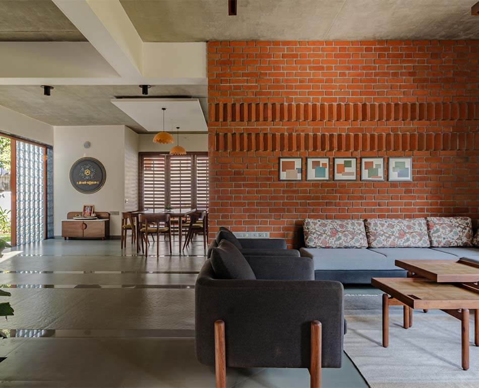 CHITRAKUT Residences / AANGAN Architects - Exterior Photography, Windows, Garden