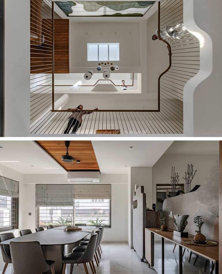 KAARYASHALA Office / AANGAN Architects - Interior Photography, Stairs, Beam