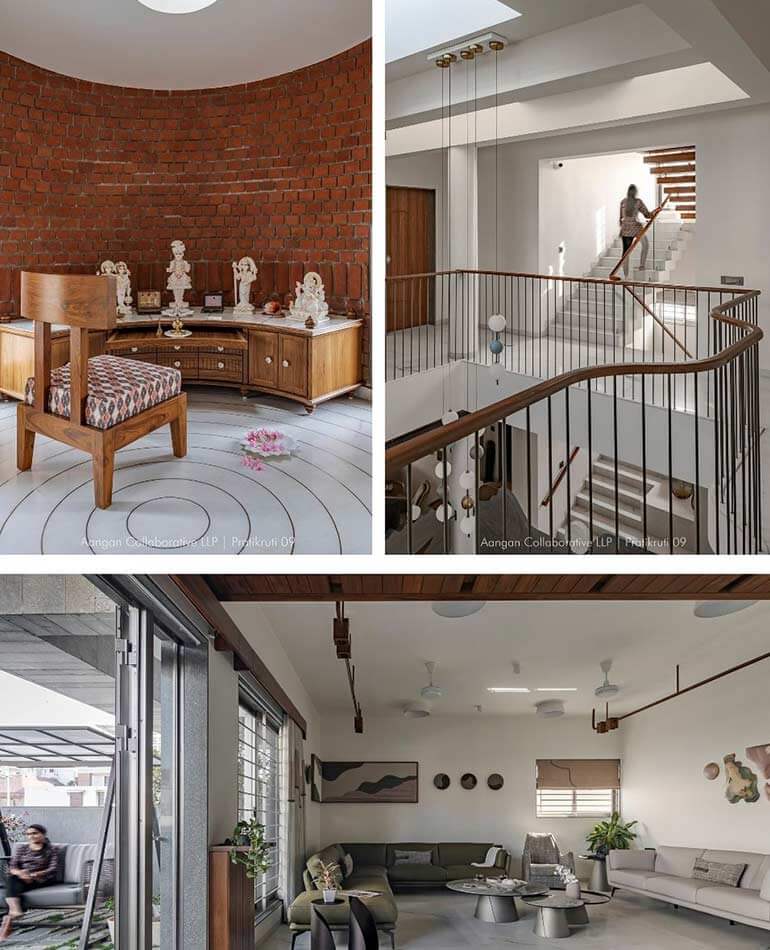 KAARYASHALA Office / AANGAN Architects - Interior Photography, Stairs, Beam