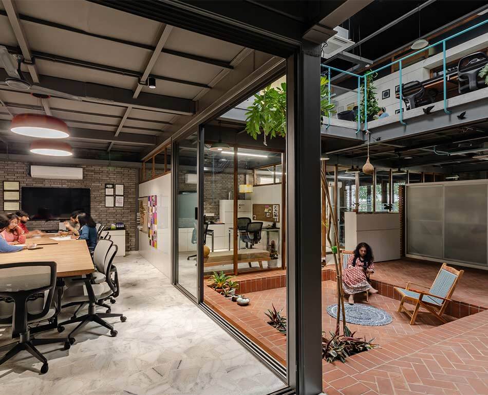 KAARYASHALA Office / AANGAN Architects - Interior Photography