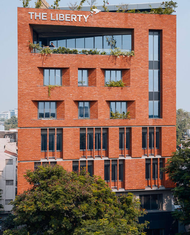 Exterior view of The Liberty by Yellow Studios