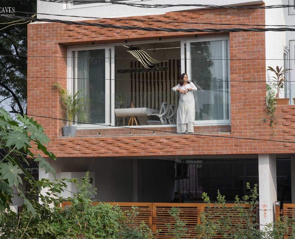 KAARYASHALA Office / AANGAN Architects - Interior Photography, Stairs, Beam